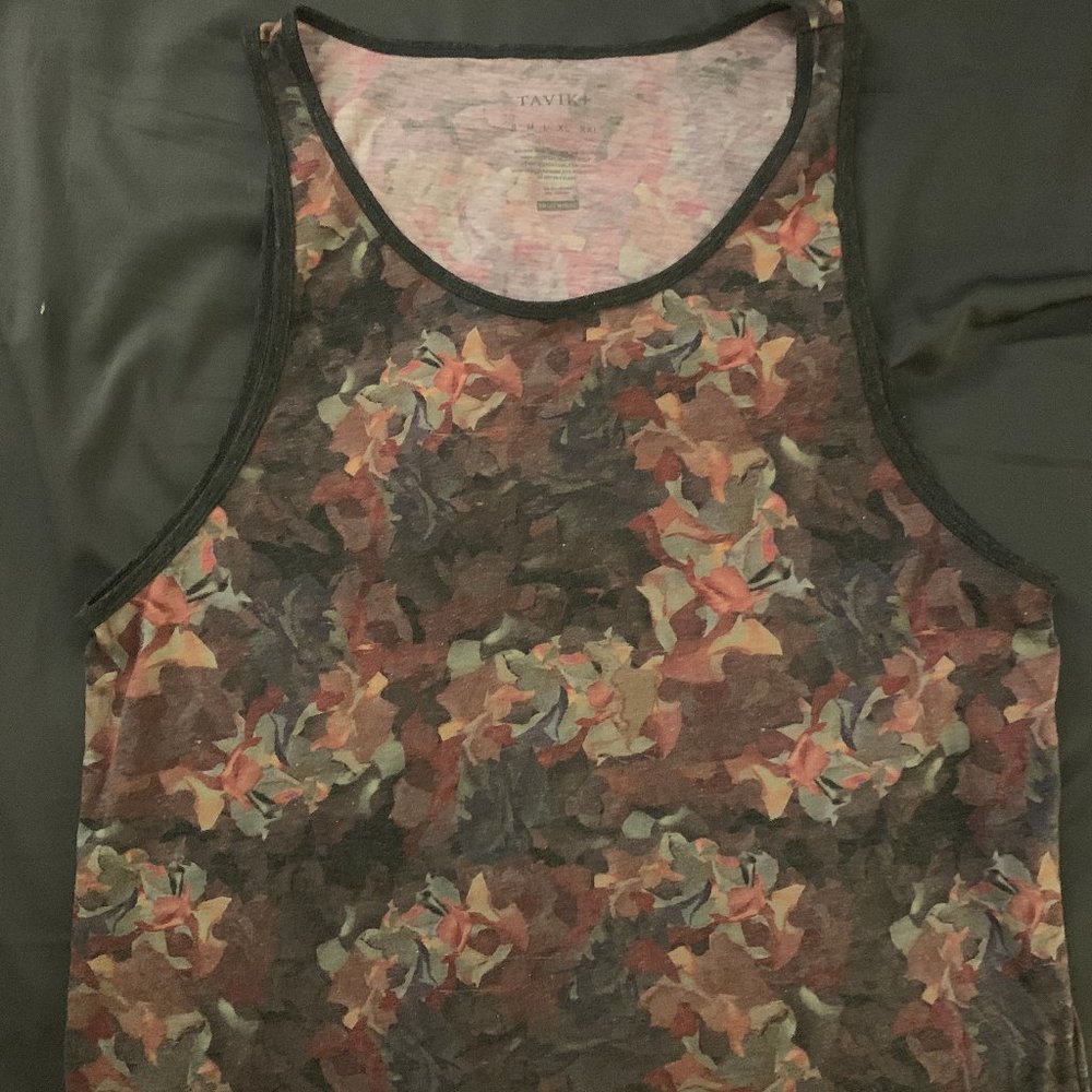 Floral Print Tank Top (Men)